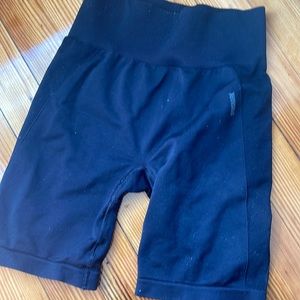 Gymshark black biker shorts